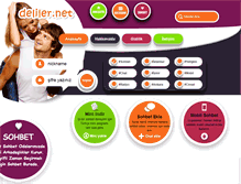 Tablet Screenshot of deliler.net